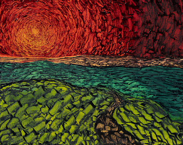 Watching The Sunrise  with the one I love