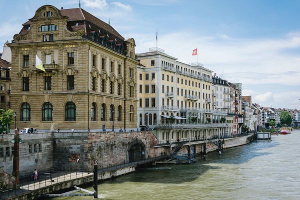 Les Trois Rois on the Rhine River