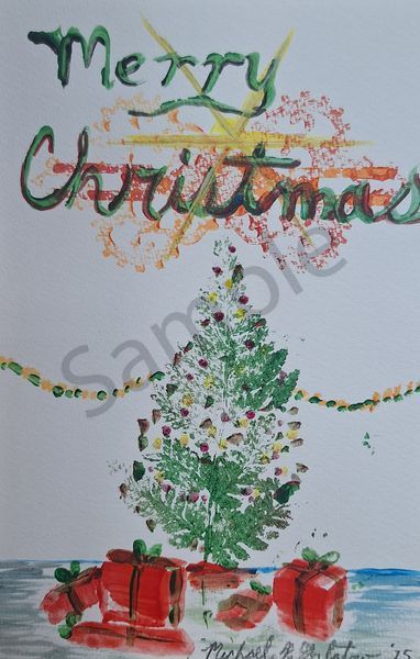 CHRISTMAS TREE CARD