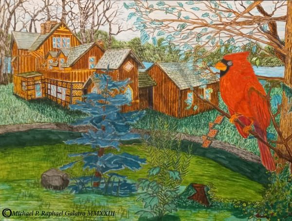 Cascading house and the Cardinal Blessings
