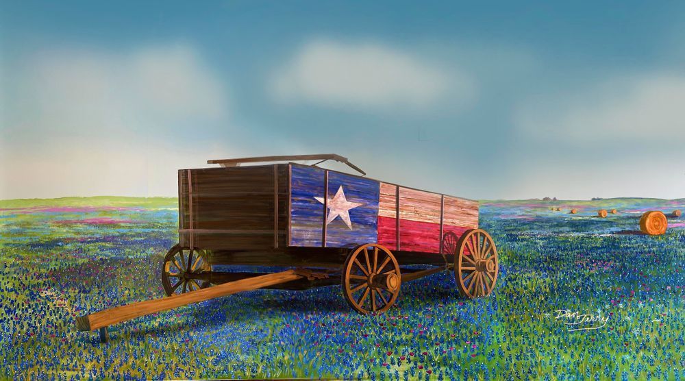 Texas Wagon Art | Dan Terry