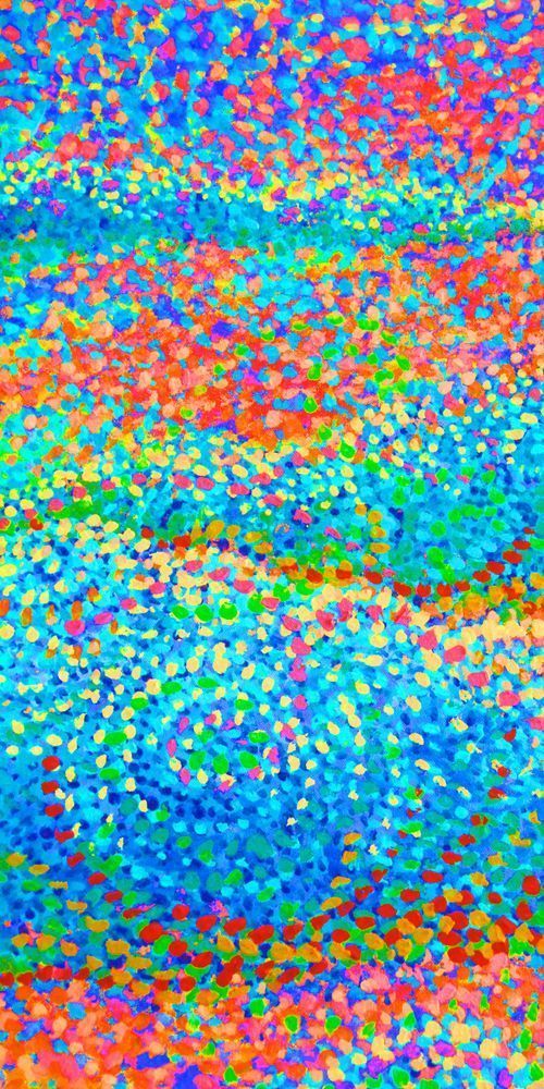 Paint The W Ind #2 Of 3 Panel Tryptic Art | Dan Terry