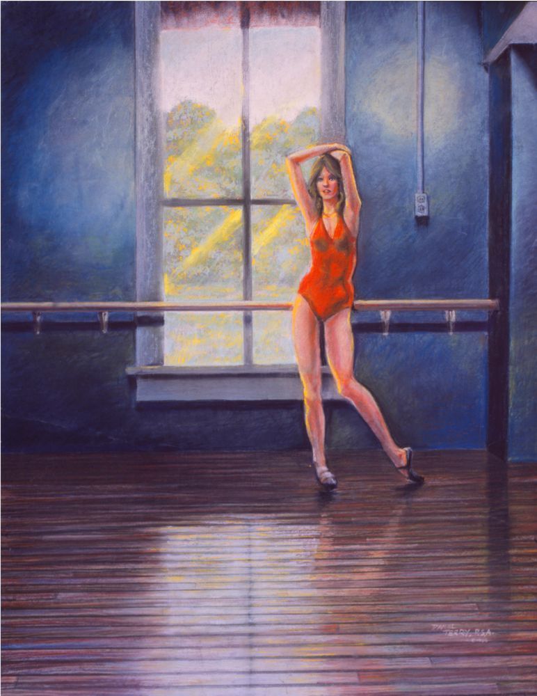 Dancer In Red Art | Dan Terry