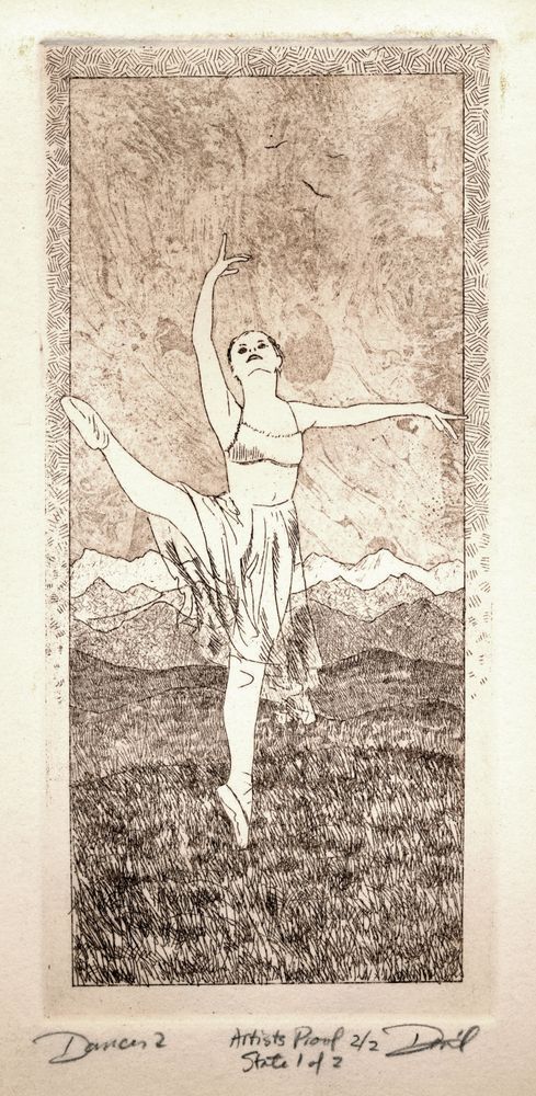 Dancer Leap Art | Dan Terry