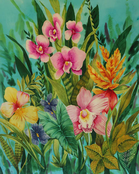 Tropical Botanicals 10 Artworks Available
