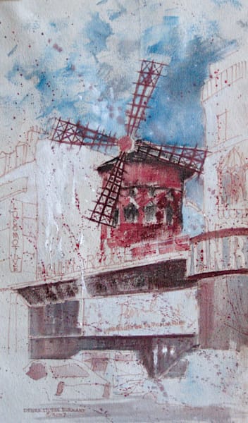 Moulin Rouge Art | Debra Stubbe Burkart Artist
