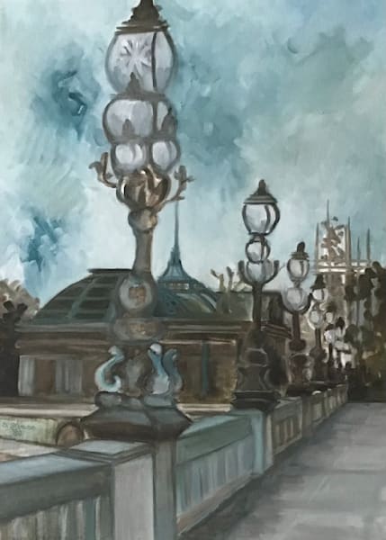 Pont Alexandre Lll Art | Debra Stubbe Burkart Artist