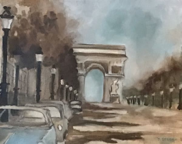 Arc De Triomphe Art | Debra Stubbe Burkart Artist