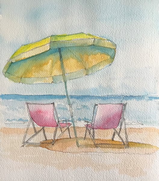 On The Beach Art | Debra Stubbe Burkart Artist