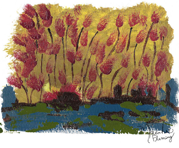 Riverbank Iii Art | M. Heather Fleming