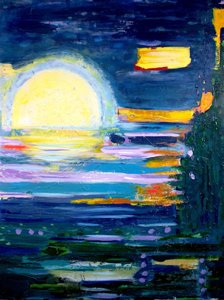 King Tide': A Captivating Abstract Masterpiece by [Your Name] Inspired by Nature's Majesty