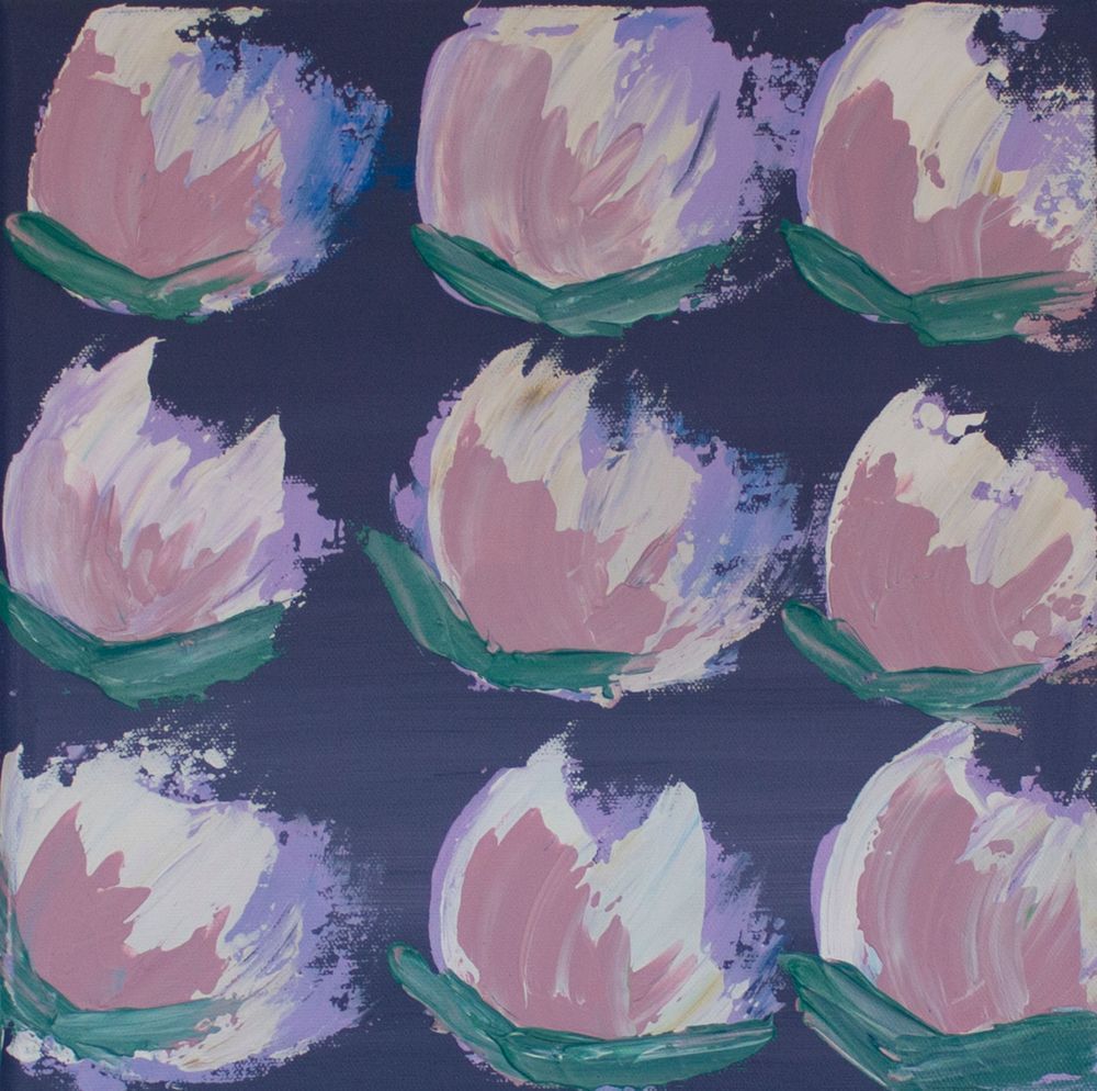 Melody In Mauve Art | M. Heather Fleming