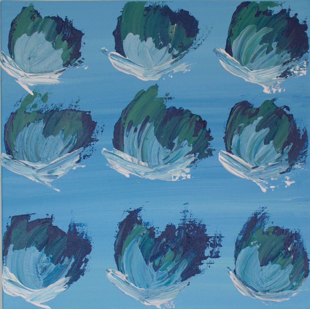 Sea Flowers Art | M. Heather Fleming