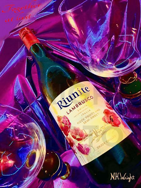 "Gallo Vineyards Riunite Lambrusco Wine" by Neal H. Wright  