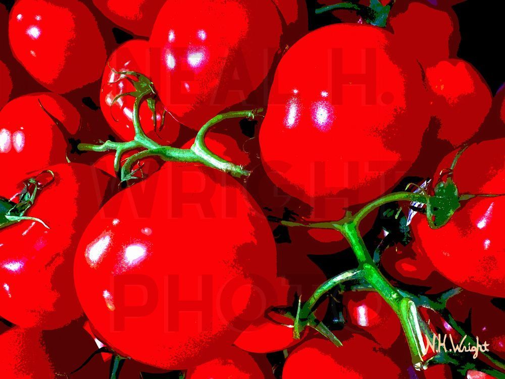 "Posturized vine ripe tomatoes" 