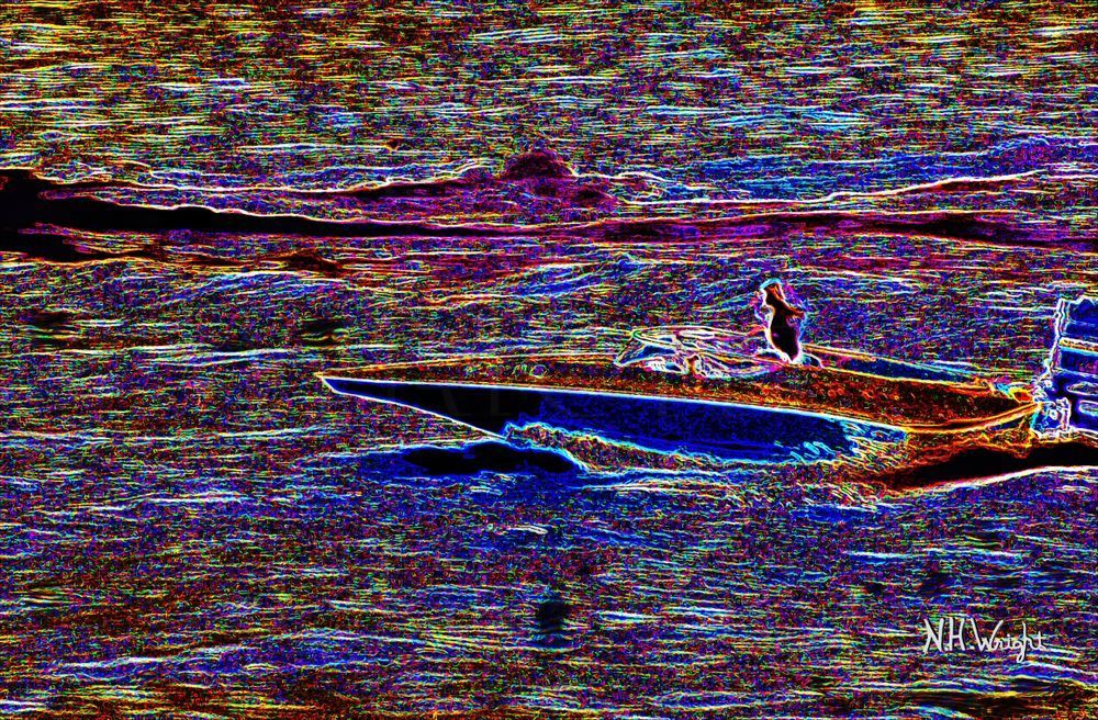 "The Solarized Speedboat of Nahant" 