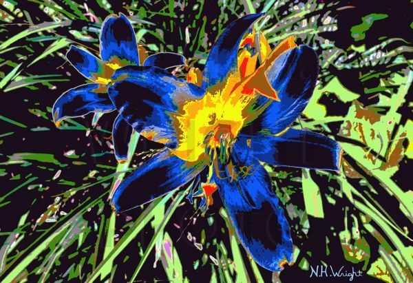 Big Yellow Now Blue