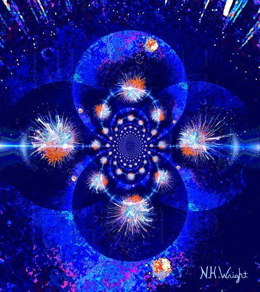Fractalized Fireworks