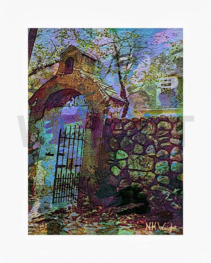 H2O Color Entrance de Beauport Mansion