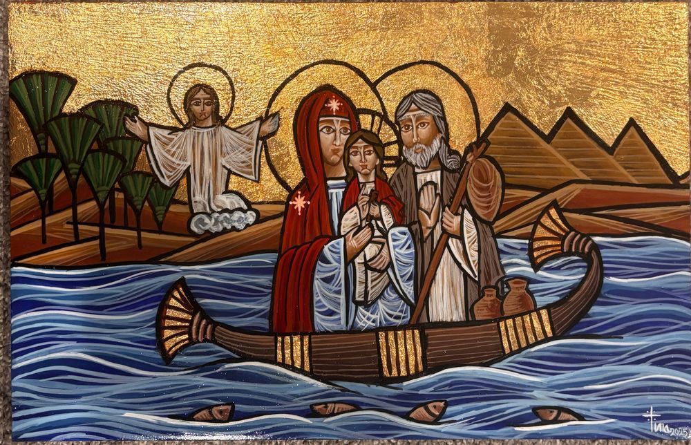 A Sacred Vessel On The Nile Art | Tina Art 
