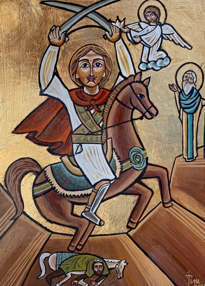 Saint Philopateer Mercurius Art | Tina Art 