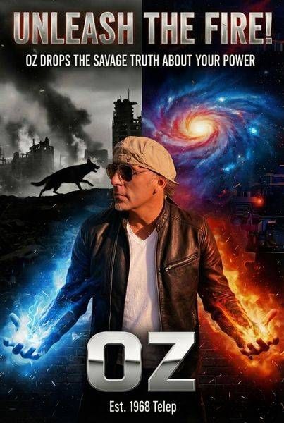 New Book! By OZ  / UNLEASH THE FIRE OZ DROPS THE SAVAGE TRUTH ABOUT YOUR POWER! "PREVIEW"