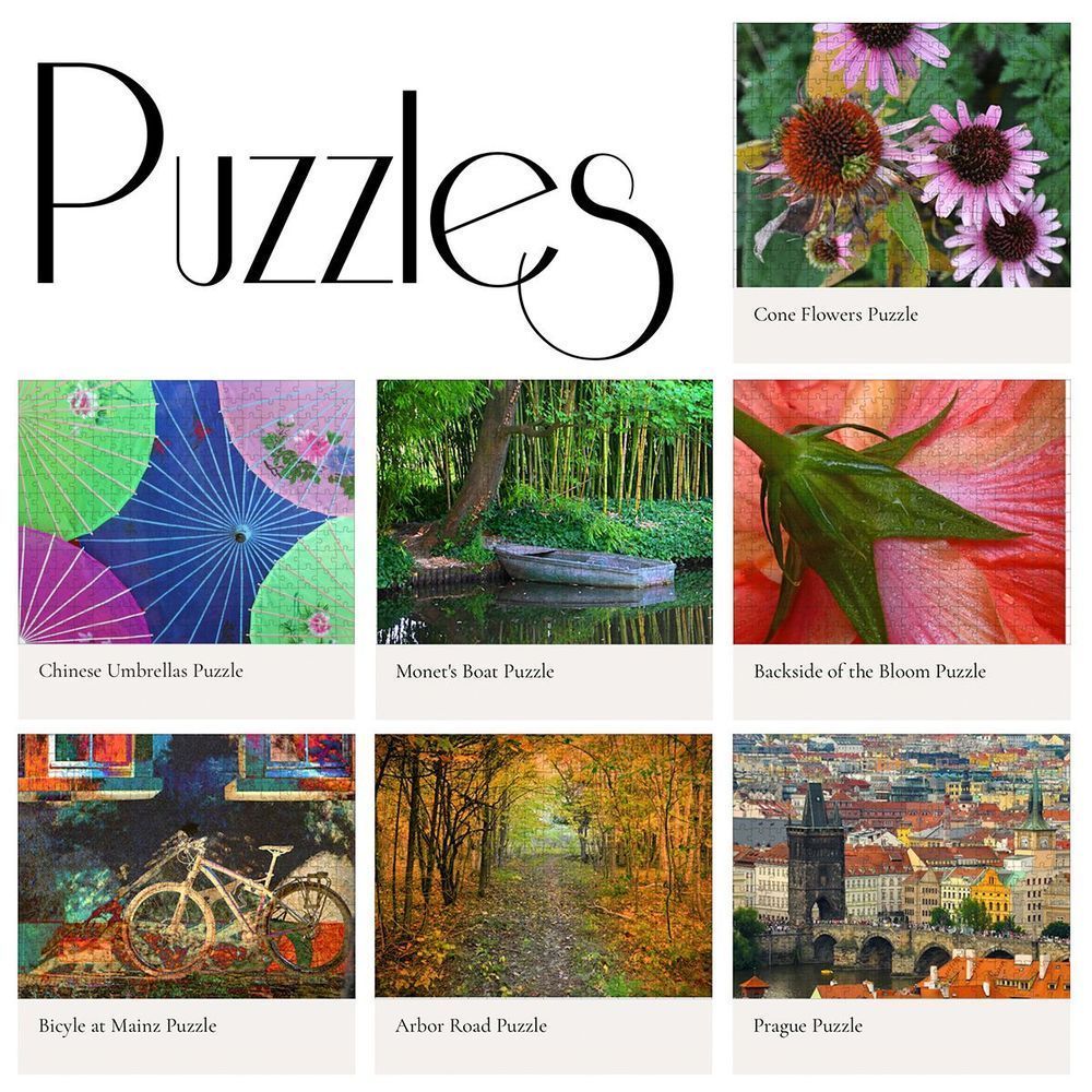 2 Puzzles 1 Art | tommurray