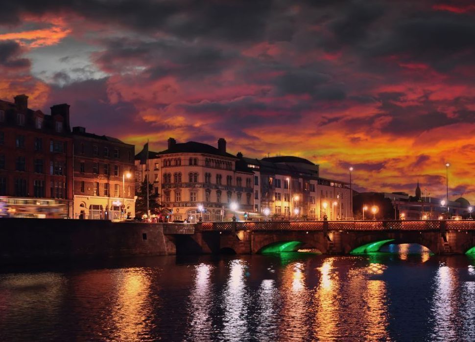Nightfall On Dublin Art | tommurray