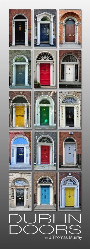 Fifteen Dublin Doors Art | tommurray