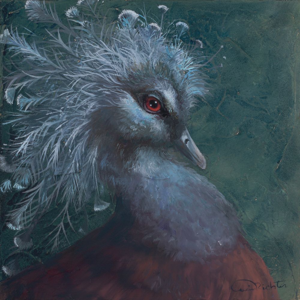 "Discover the Artistry of "Good Hair" by Allison Richter - Elevate Your Space with Fine Art Serenity"