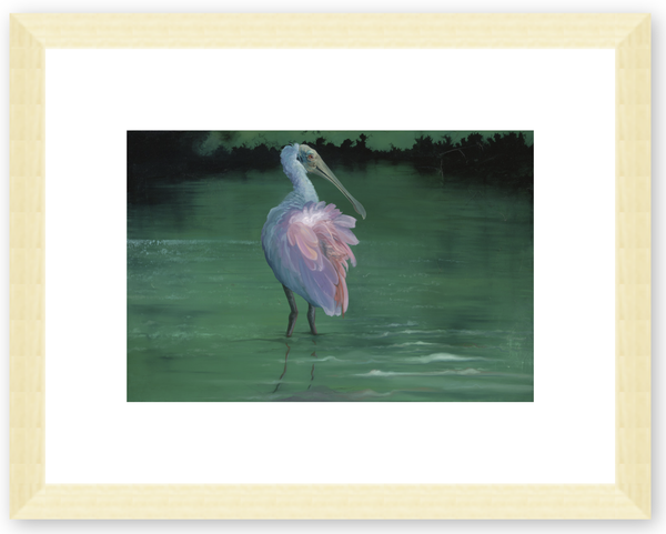 Collector's Edition Spoonbill   "On The Flip Side" Art | Allison Richter Wildlife Studio
