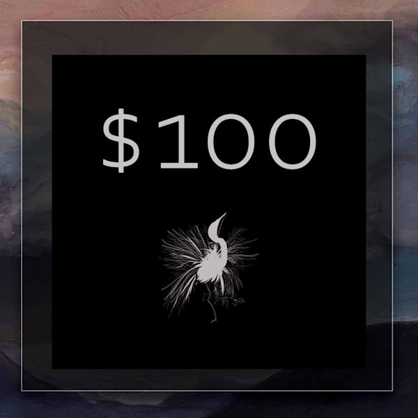 $100 Digital Gift Card | Allison Richter Wildlife Art Gift Certificate