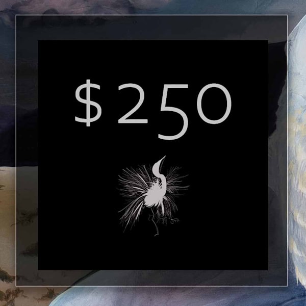 $250 Digital Gift Card | Allison Richter Wildlife Art Gift Certificate