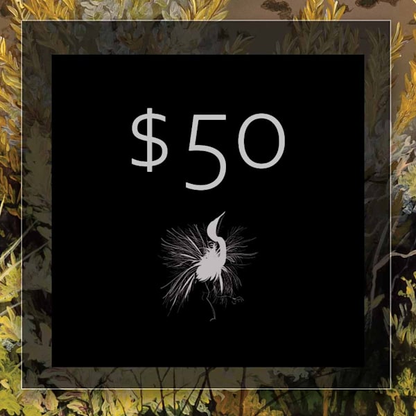 $50 Digital Gift Card | Allison Richter Wildlife Art Gift Certificate