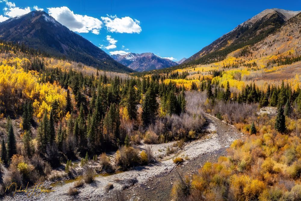 Fall River In The Rockies Photography Art | Michael J. Bauer Photography