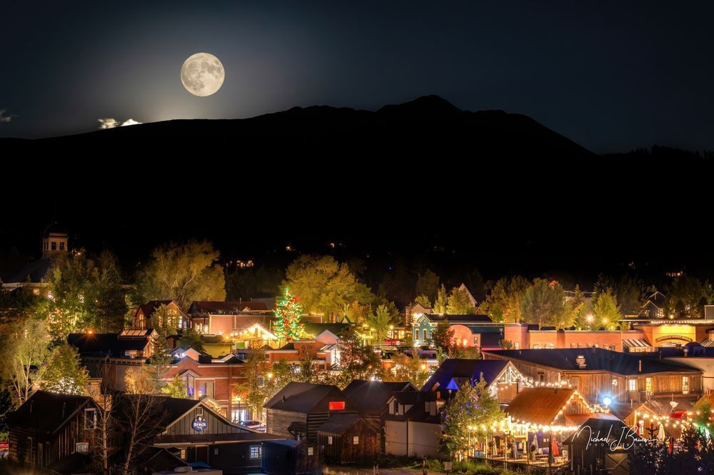 Michael J Bauer Photography | Breckenridge Super Moon