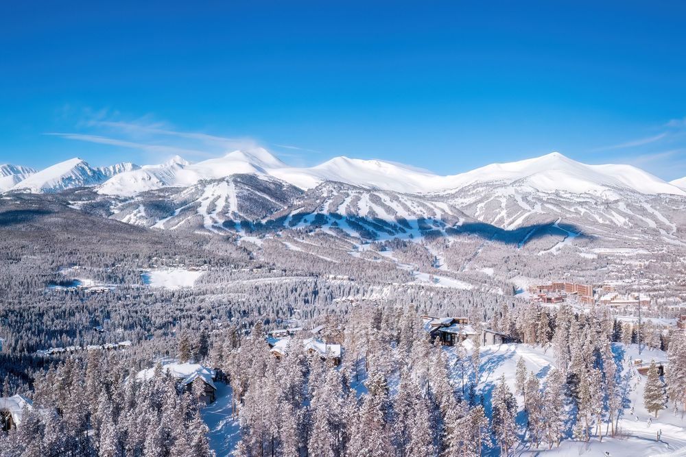 Breckenridge Bluebird Day Photography Art | Michael J. Bauer Photography