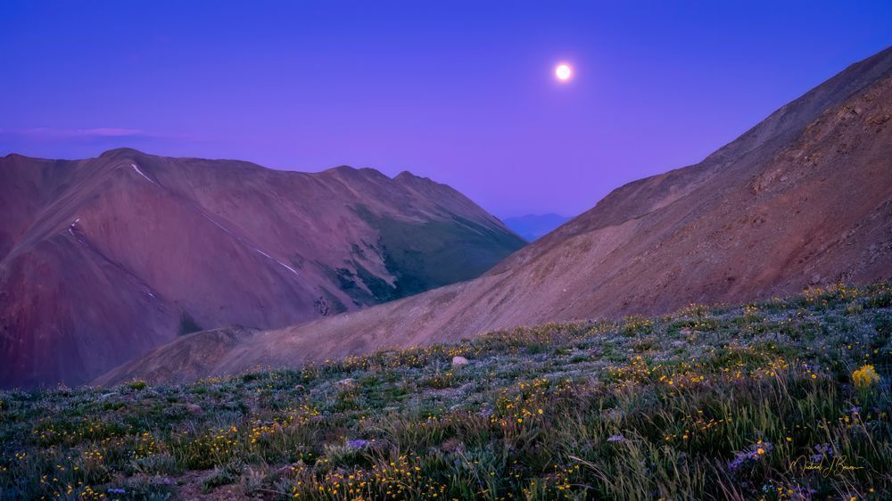 Full Moon Rise Photography Art | Michael J. Bauer Photography