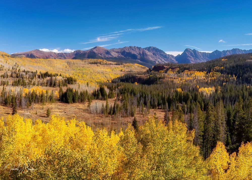 Fall In The Gore Range Photography Art | Michael J. Bauer Photography