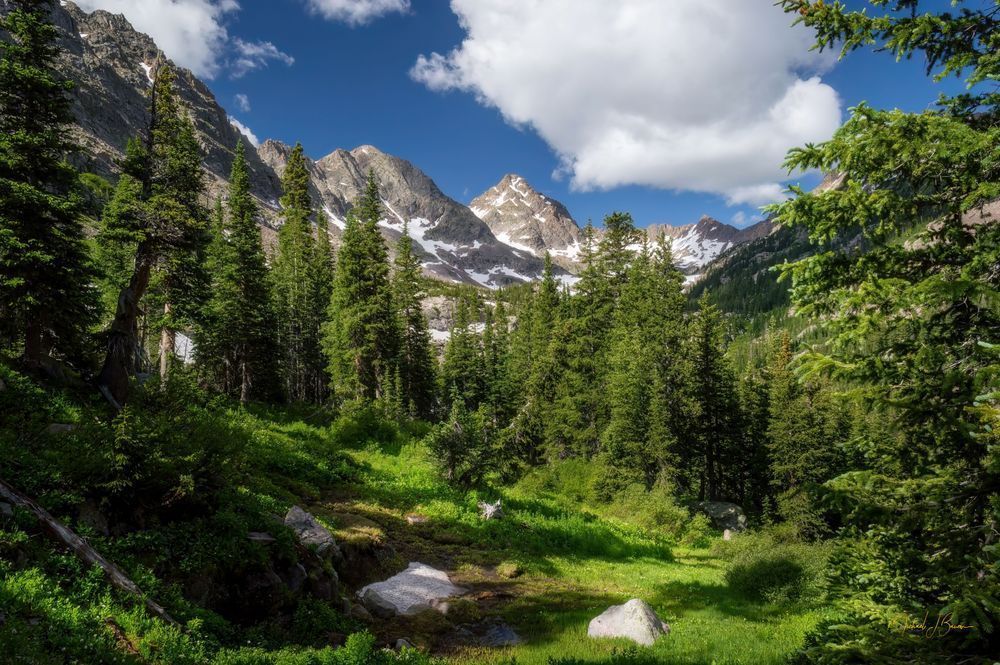 Hiking Into The Gore Range Mountains Photography Art | Michael J. Bauer Photography