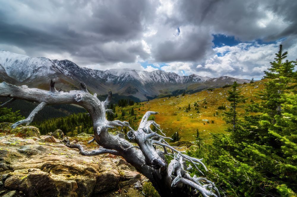Hiking Over Loveland Pass Photography Art | Michael J. Bauer Photography