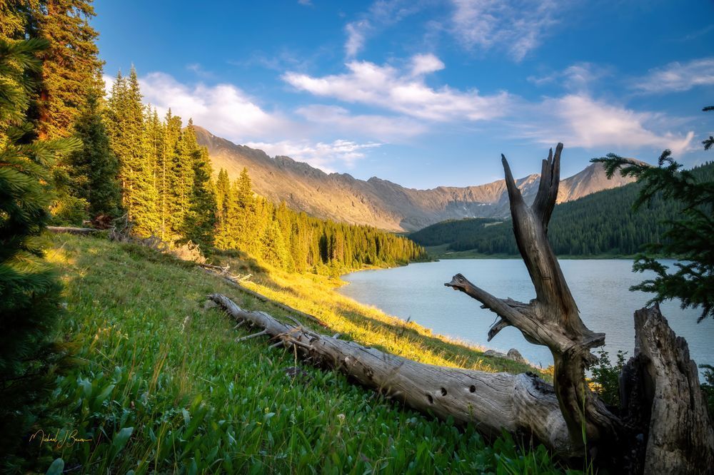 Mosquito Mountain Range Sunset Photography Art | Michael J. Bauer Photography