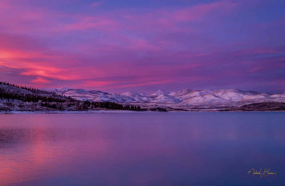 Michael J Bauer Photography | Sunset Towards Grand Lake