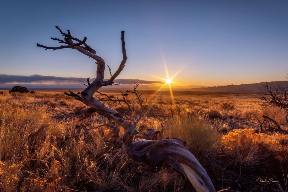 San Luis Valley Sunset Photography Art | Michael J. Bauer Photography