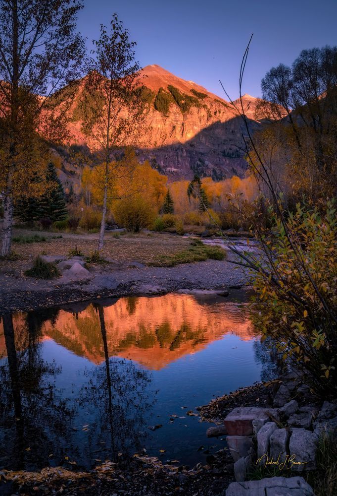 Telluride Colorado Sunset Photography Art | Michael J. Bauer Photography