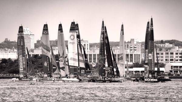 Sail Gp Ny 2026 B&W Art | chetsimpson