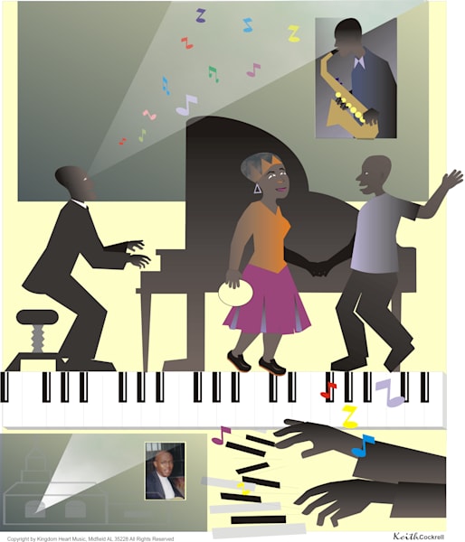 Piano Dance 1 Art | Kingdom Heart Music