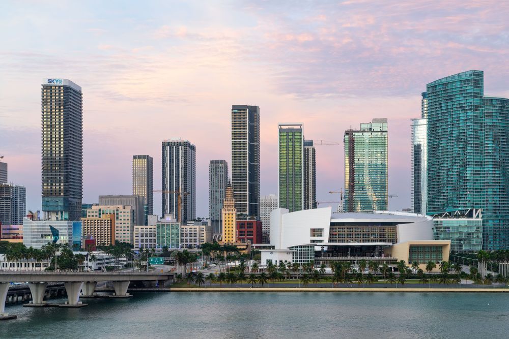Miami Skyline 1 Photography Art | Jen Helton Photography