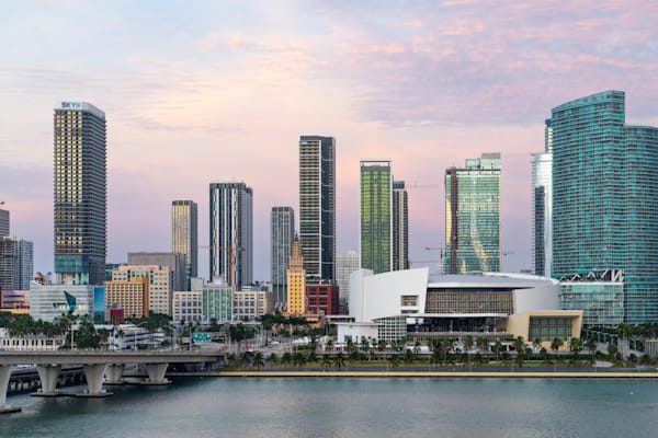 Miami Skyline 1 Photography Art | Jen Helton Photography