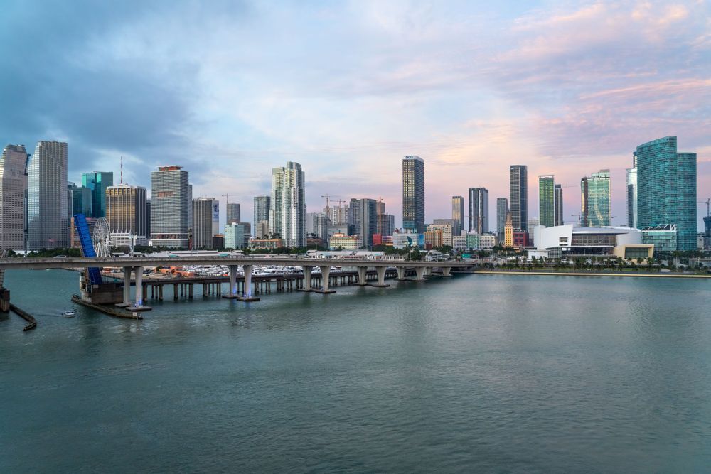 Miami Skyline 2 Photography Art | Jen Helton Photography